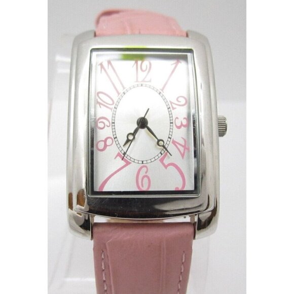 Women WIlson Leather Quartz WR Analog 28mm Dial Causal Watch (G377) - Picture 1 of 10